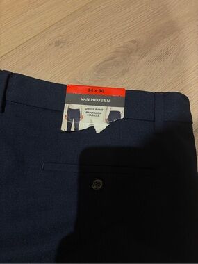 Van Heusen Dark Navy Dress Pants